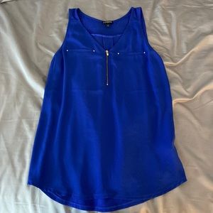 NWOT Express tank. Royal Blue.